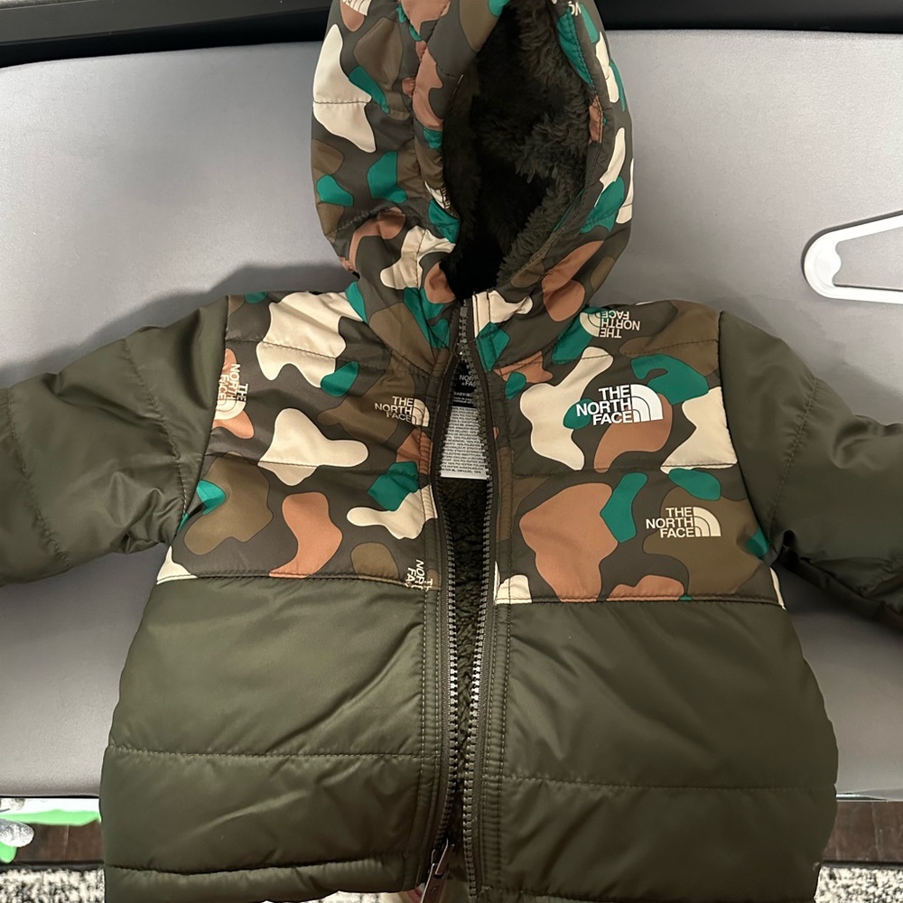 The North Face Camouflage Puffer Jacket